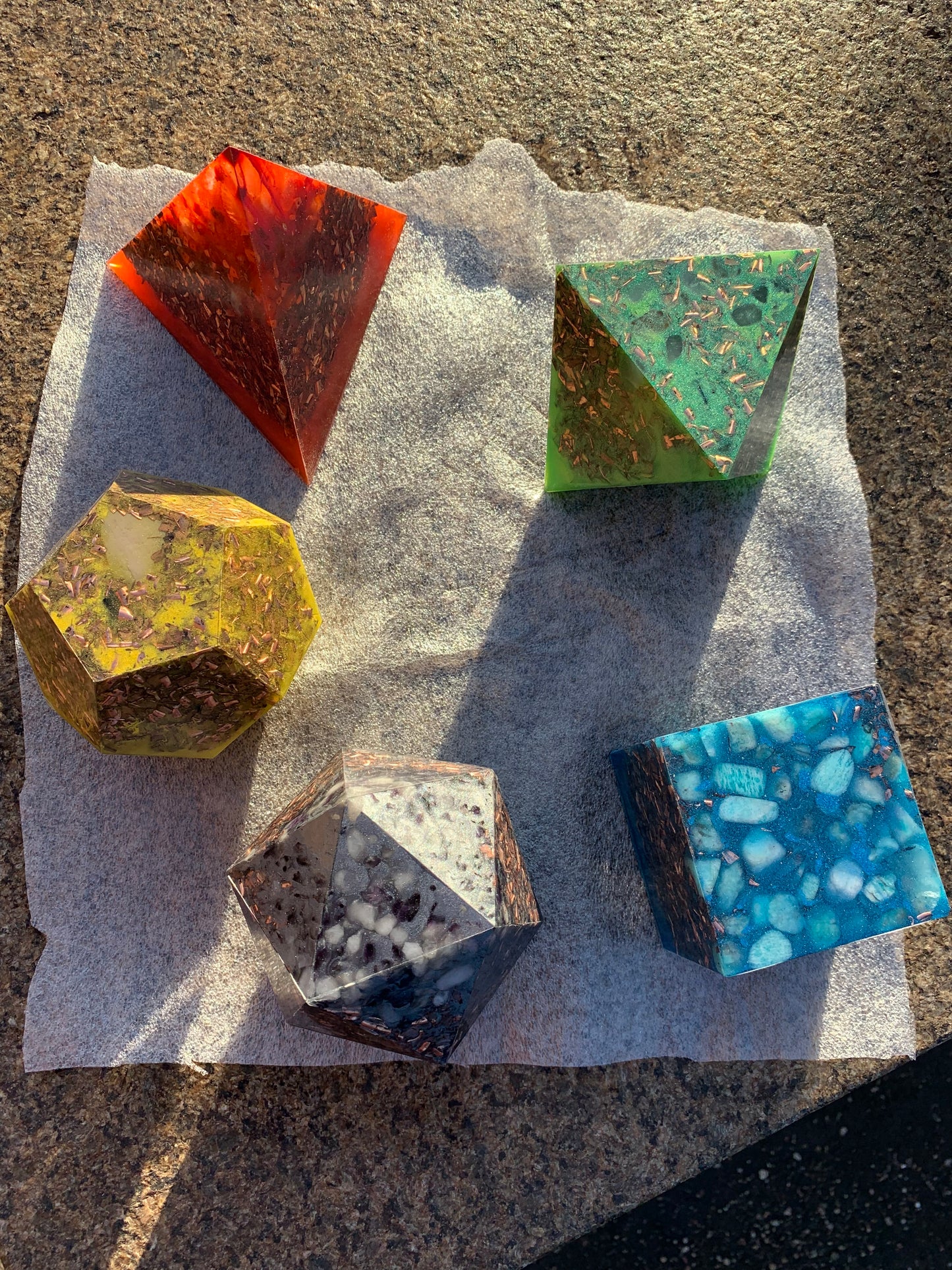 5 elementen healingsset, groot