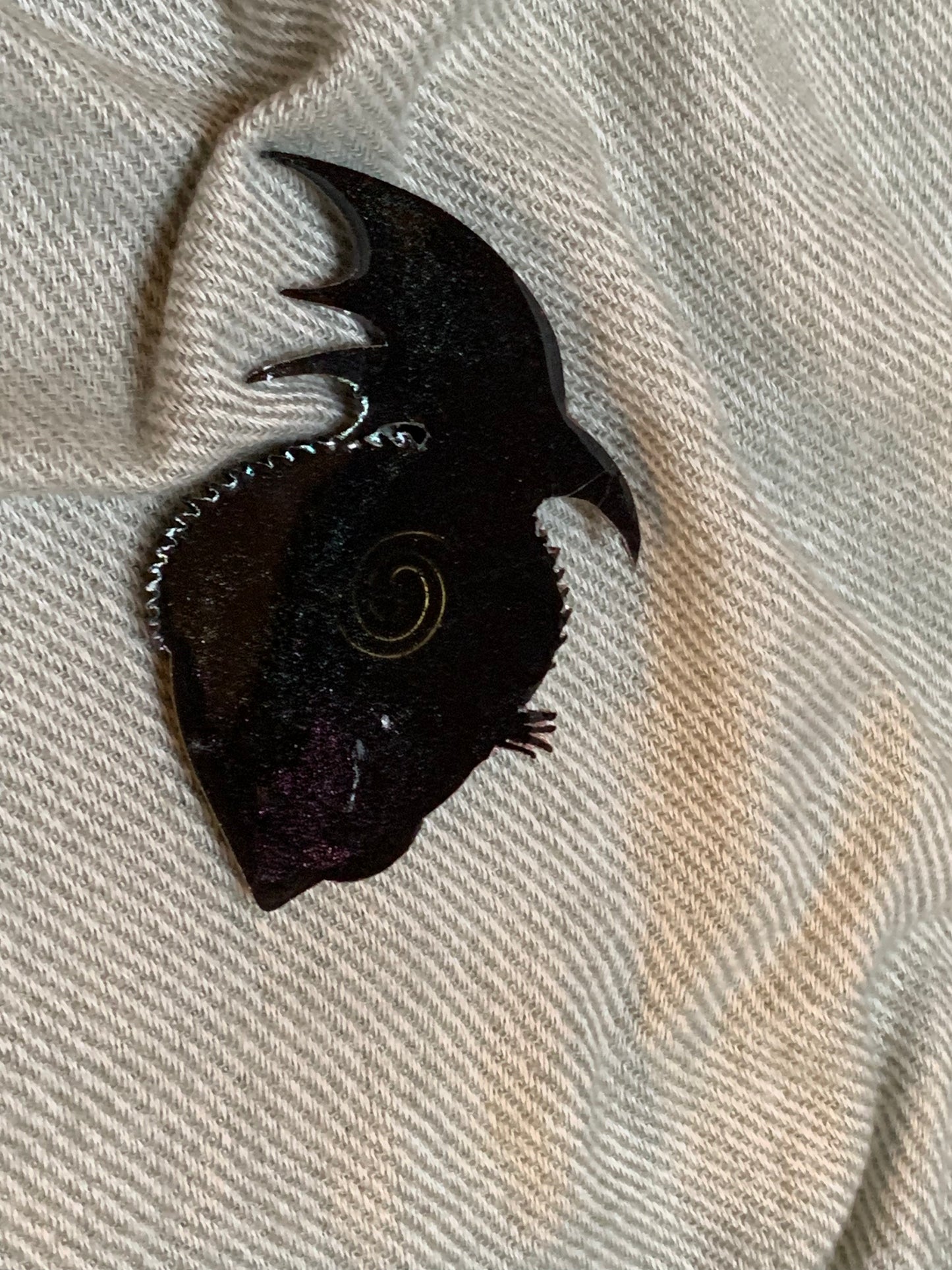 Hartendraak Amulet, blauw