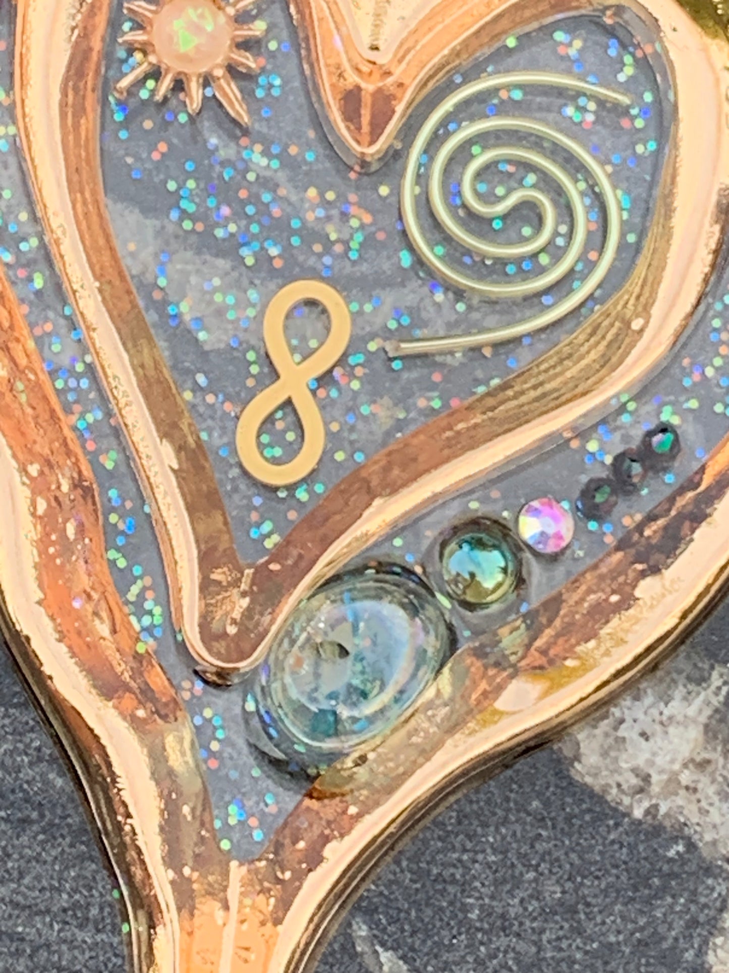 Golden harmony, blauw