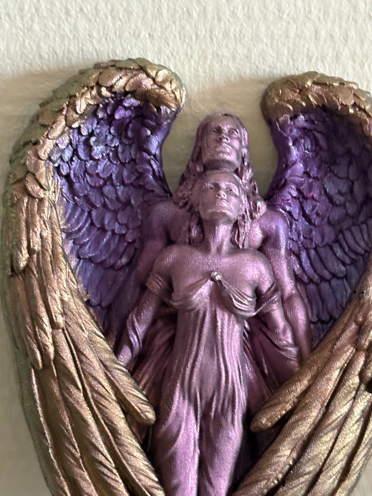 Gevleugeld koppel amulet