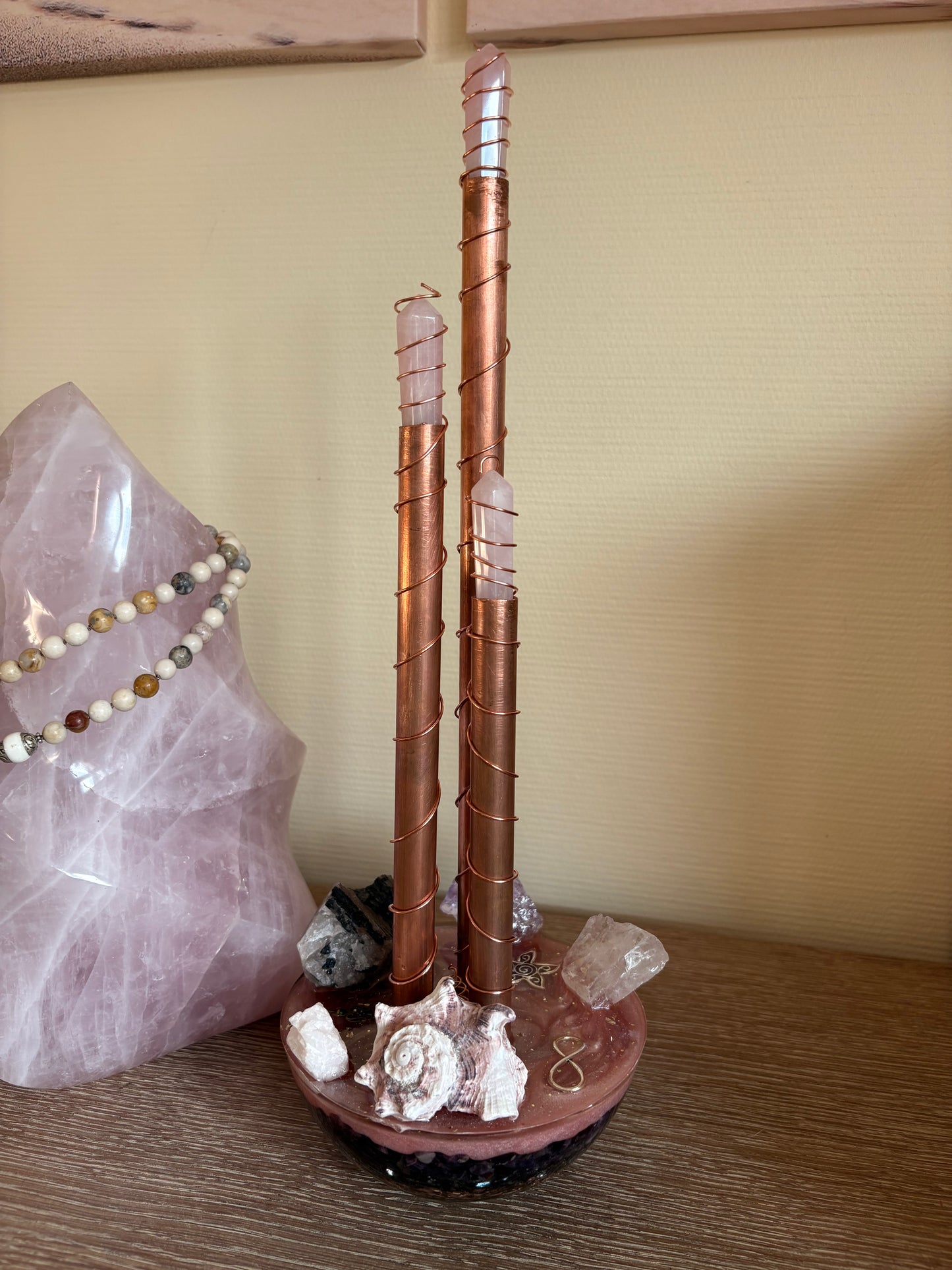 🌸Cloudbuster Trio Rozenkwarts – Sterbloem Edition 🌸