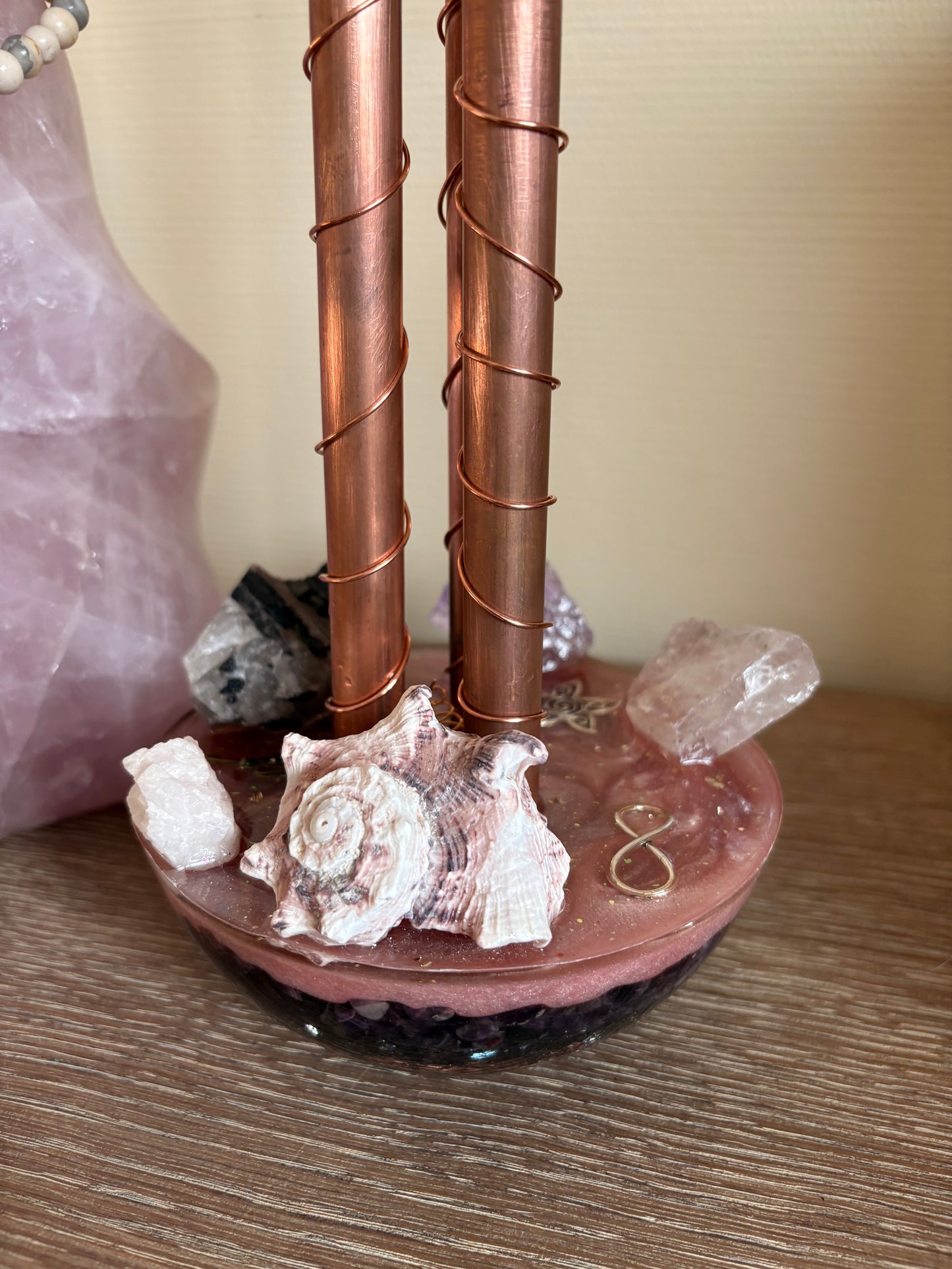 🌸Cloudbuster Trio Rozenkwarts – Sterbloem Edition 🌸