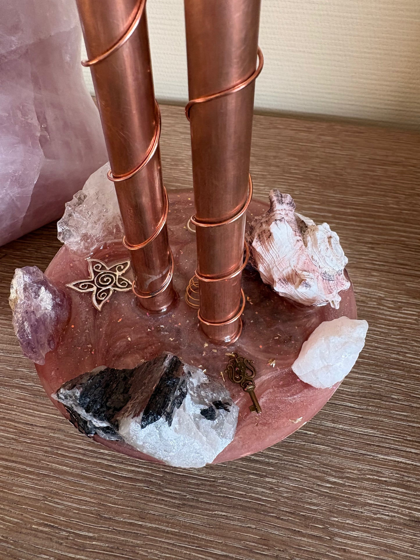 🌸Cloudbuster Trio Rozenkwarts – Sterbloem Edition 🌸