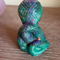🐍 Orgonite Slang – Wijsheid van Transformatie, cobra groen