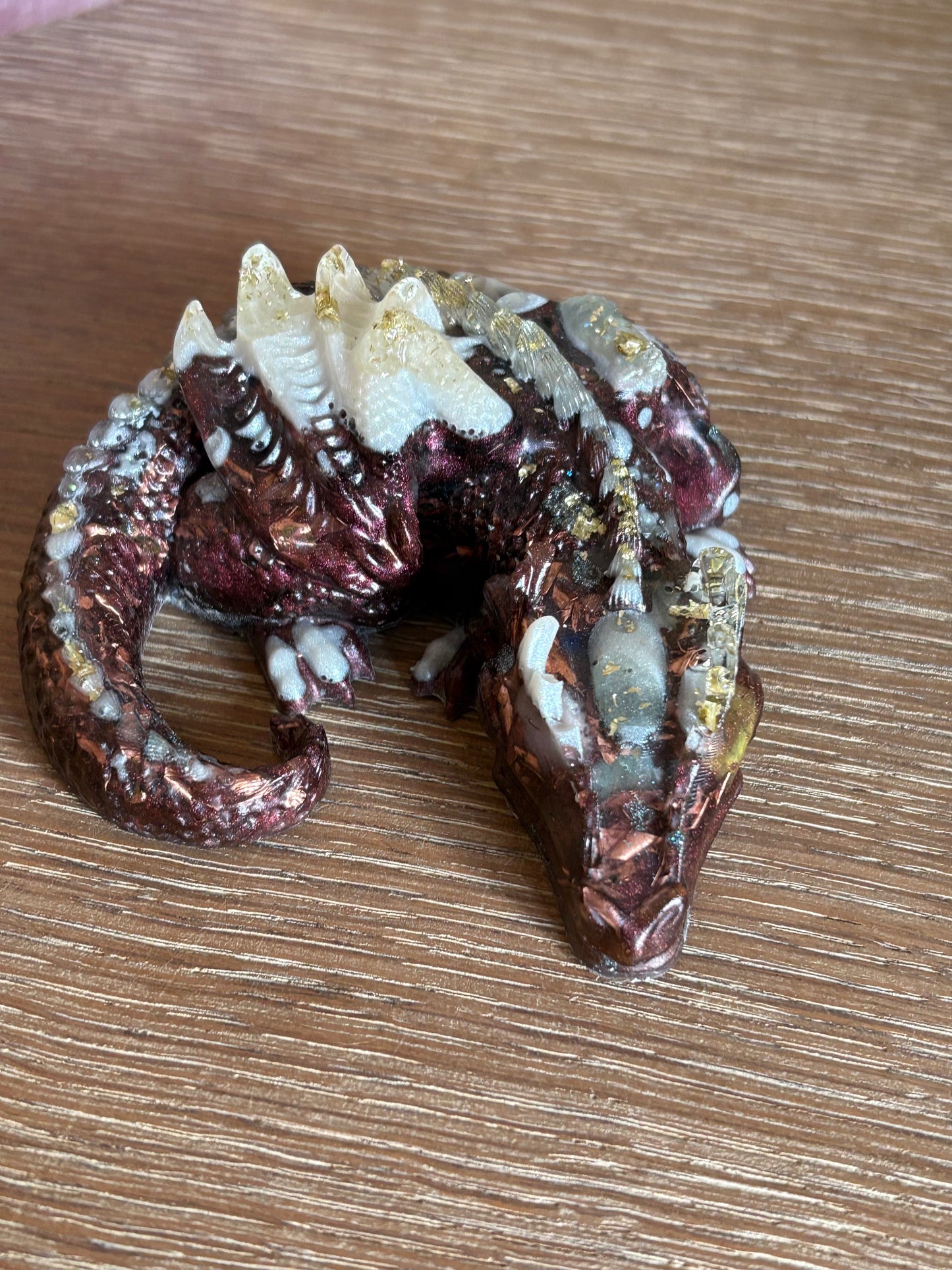 Orgonite Draak – “Shadow Guardian”, bruin