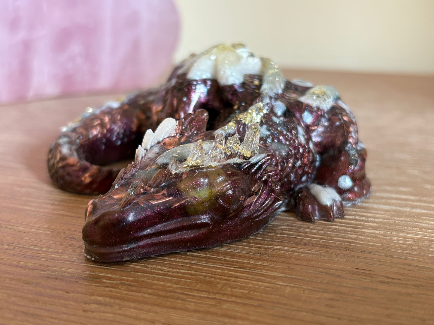 Orgonite Draak – “Shadow Guardian”, bruin