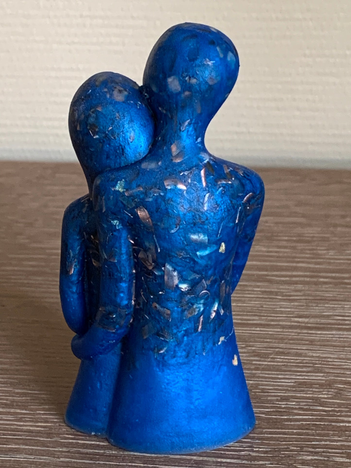 Liefdevolle orgonite, kobalt blauw