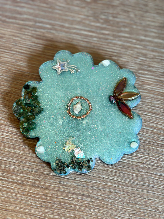 oplaadschijf: aarding en manifestatie