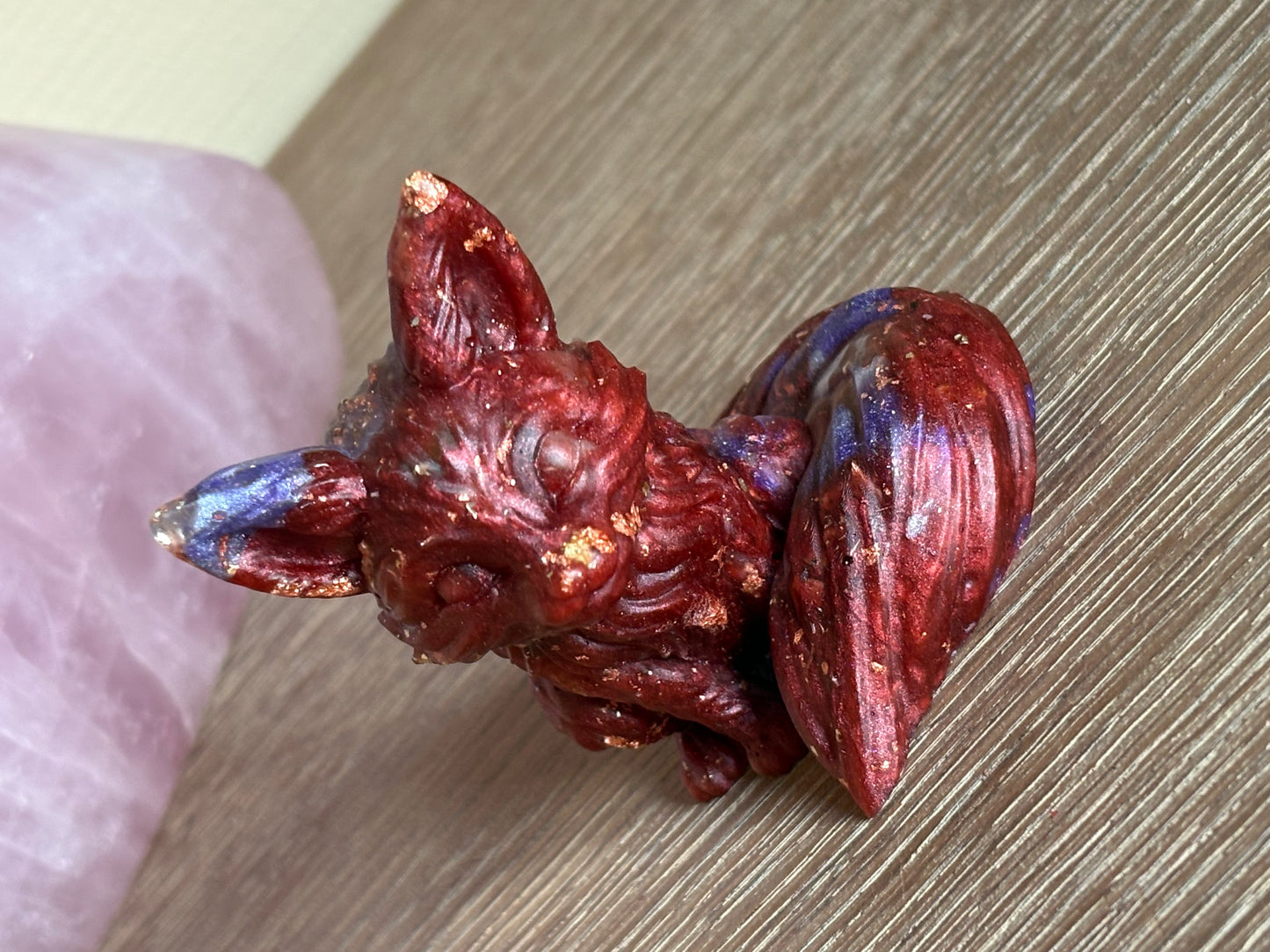 Slimme en wijze kleine vos