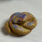 🐍 Orgonite Slang – Wijsheid van Transformatie ( geel, opgerold)