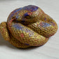 🐍 Orgonite Slang – Wijsheid van Transformatie ( geel, opgerold)