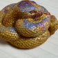 🐍 Orgonite Slang – Wijsheid van Transformatie ( geel, opgerold)