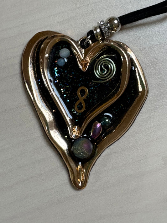 Oneindige harts kracht , goud