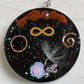 Hanger, Oneindige Sereniteit, 3,5 cm ⌀ , 'indigo-el ' tensor ring