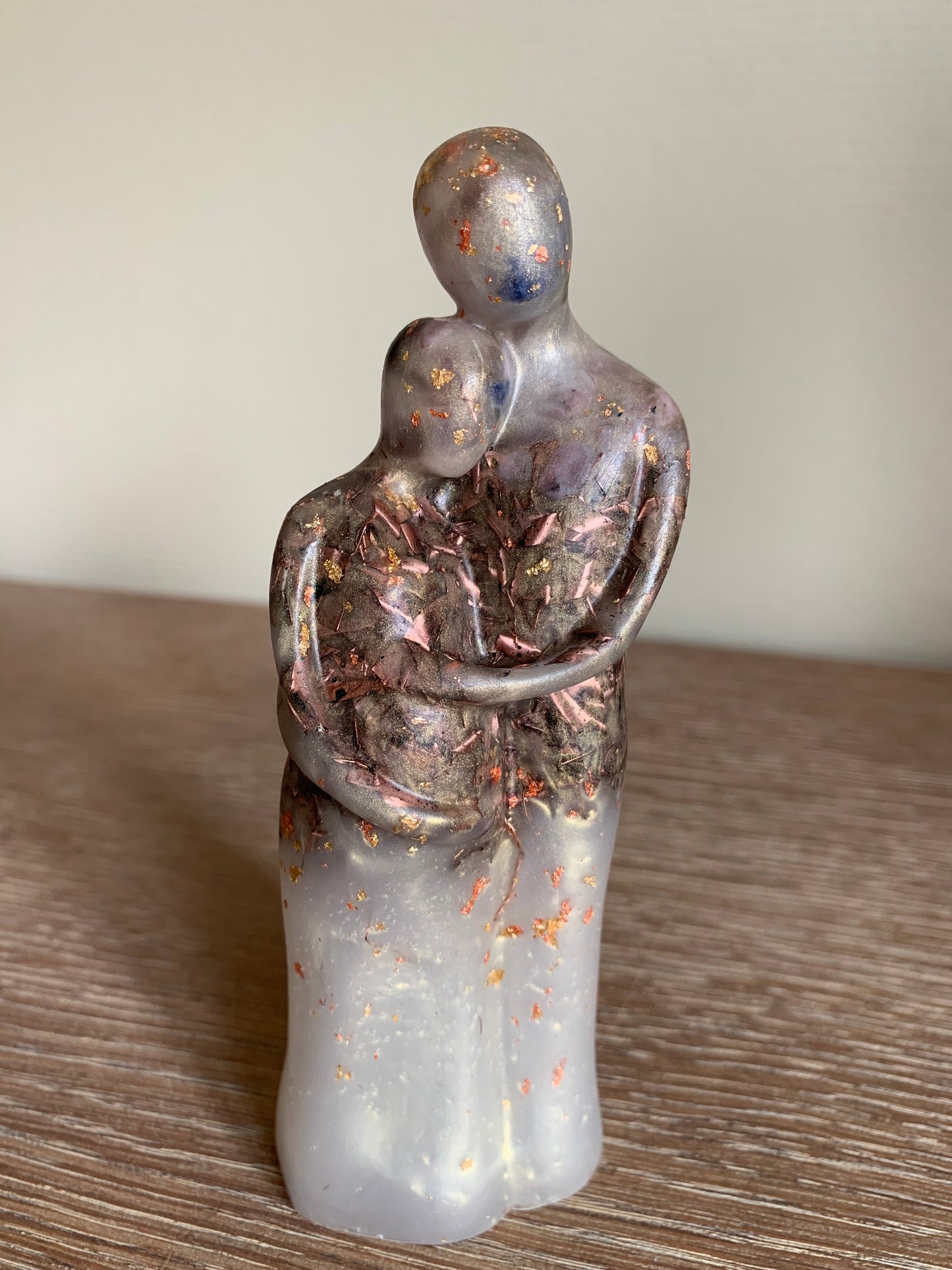 Koppel zwanger, wit-goud