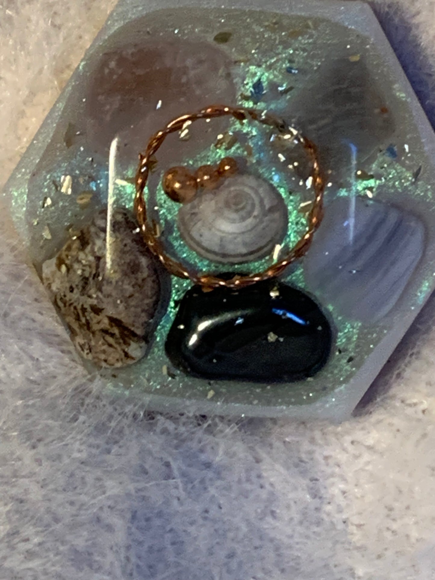 Hanger, 5 elementen, 3,5 cm ⌀ , ra-mu tensor ring