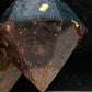 Orgonite pendel: granaat met shungiet