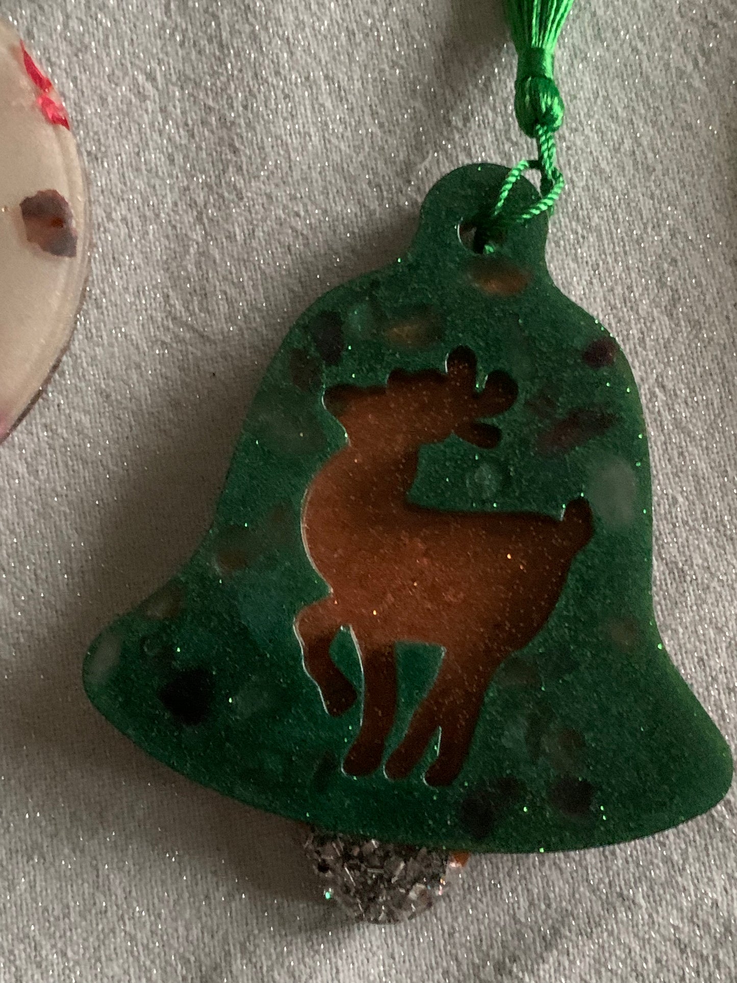 kerst orgonite, hert