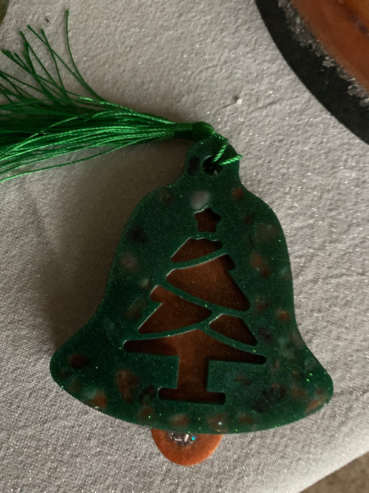 kerst orgonite, denneboom