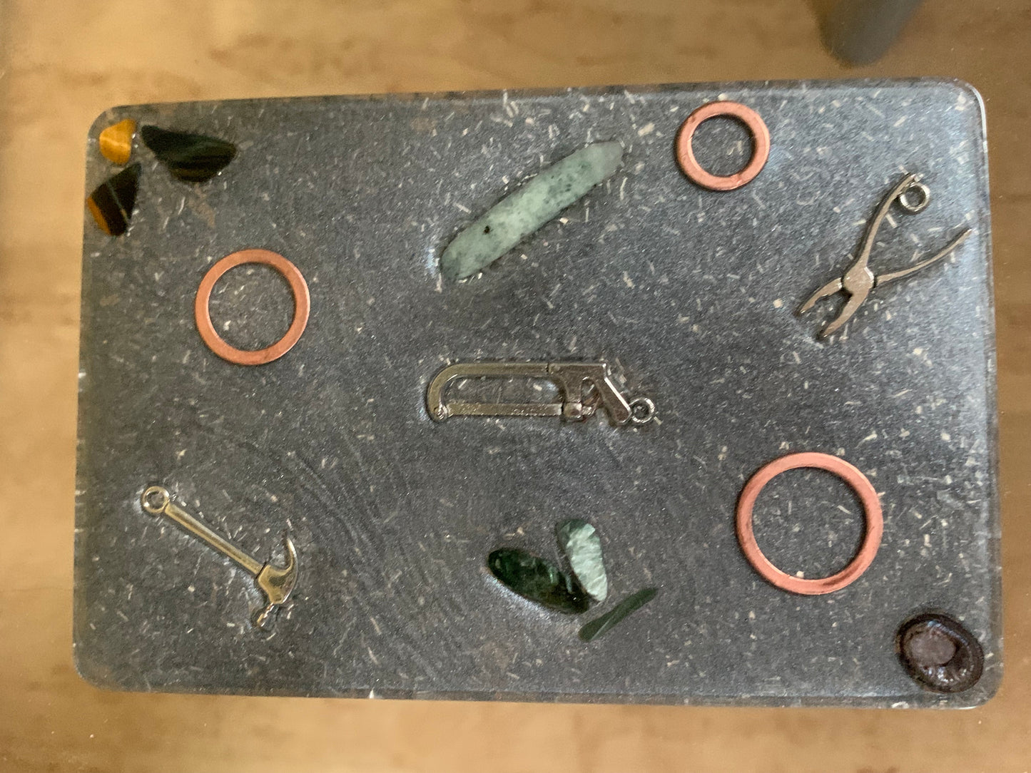 Oplaadplaat: 12x8 cm