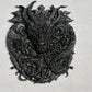 black-grey dragon, amulet
