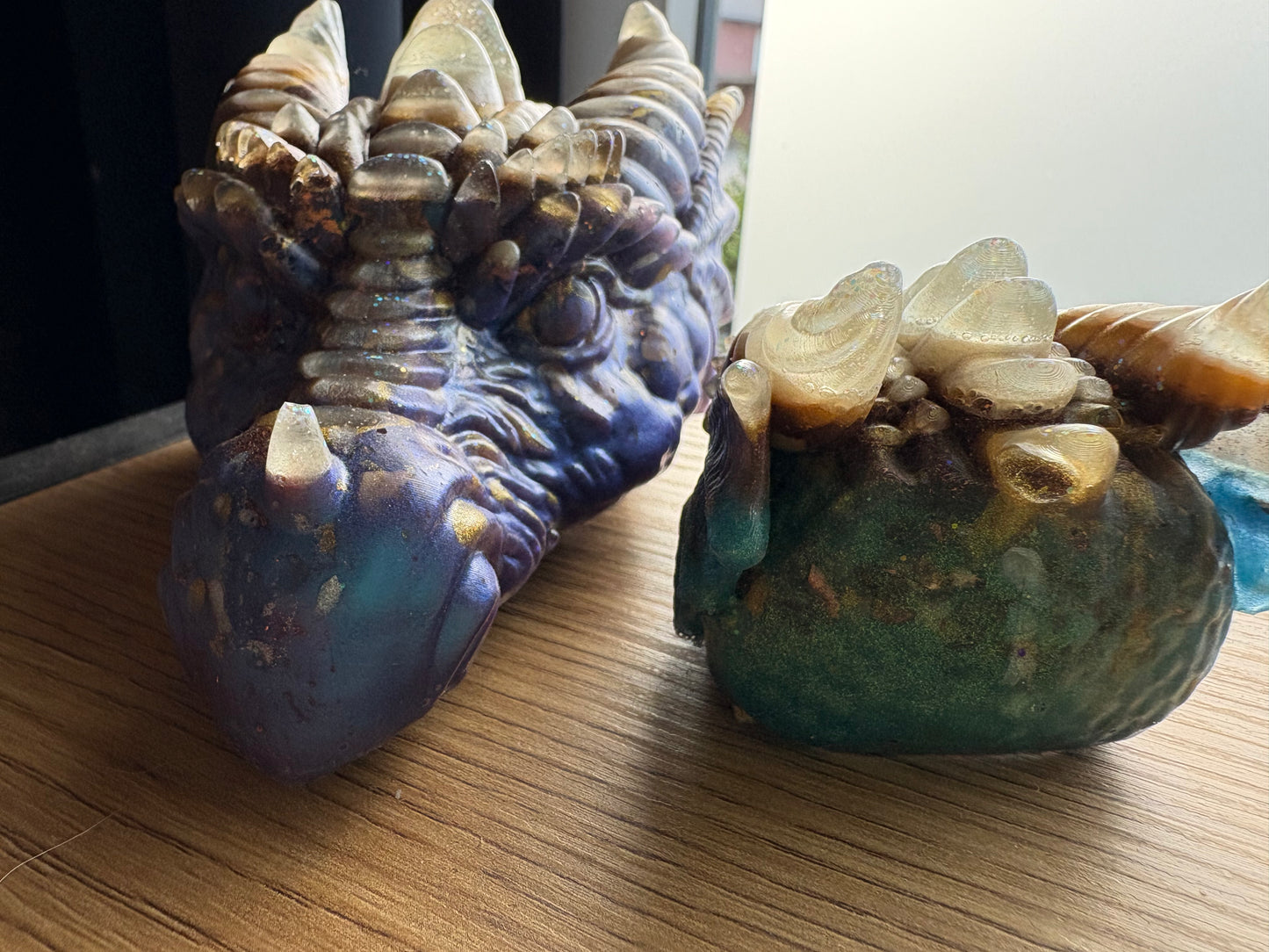 Duo Orgonite Draak – Kracht, Bescherming en Spirituele Verbinding