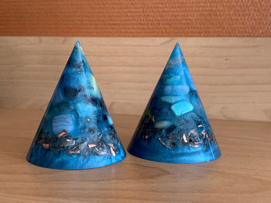 Life Stream Orgonite Kegel – Herstel je oerstroom 🌊