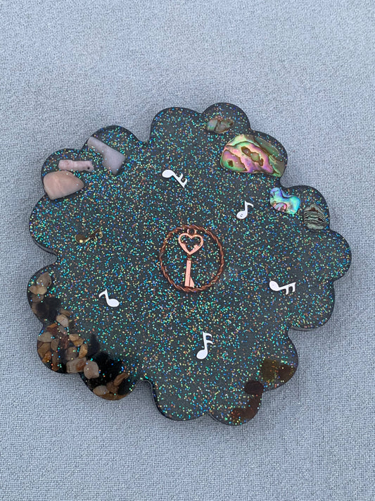 Oplaadschijf:Key of Manifestation, 11,5 cm Ø