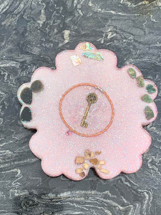 Oplaadschijf:Flower of Harmony, 11,5 cm Ø