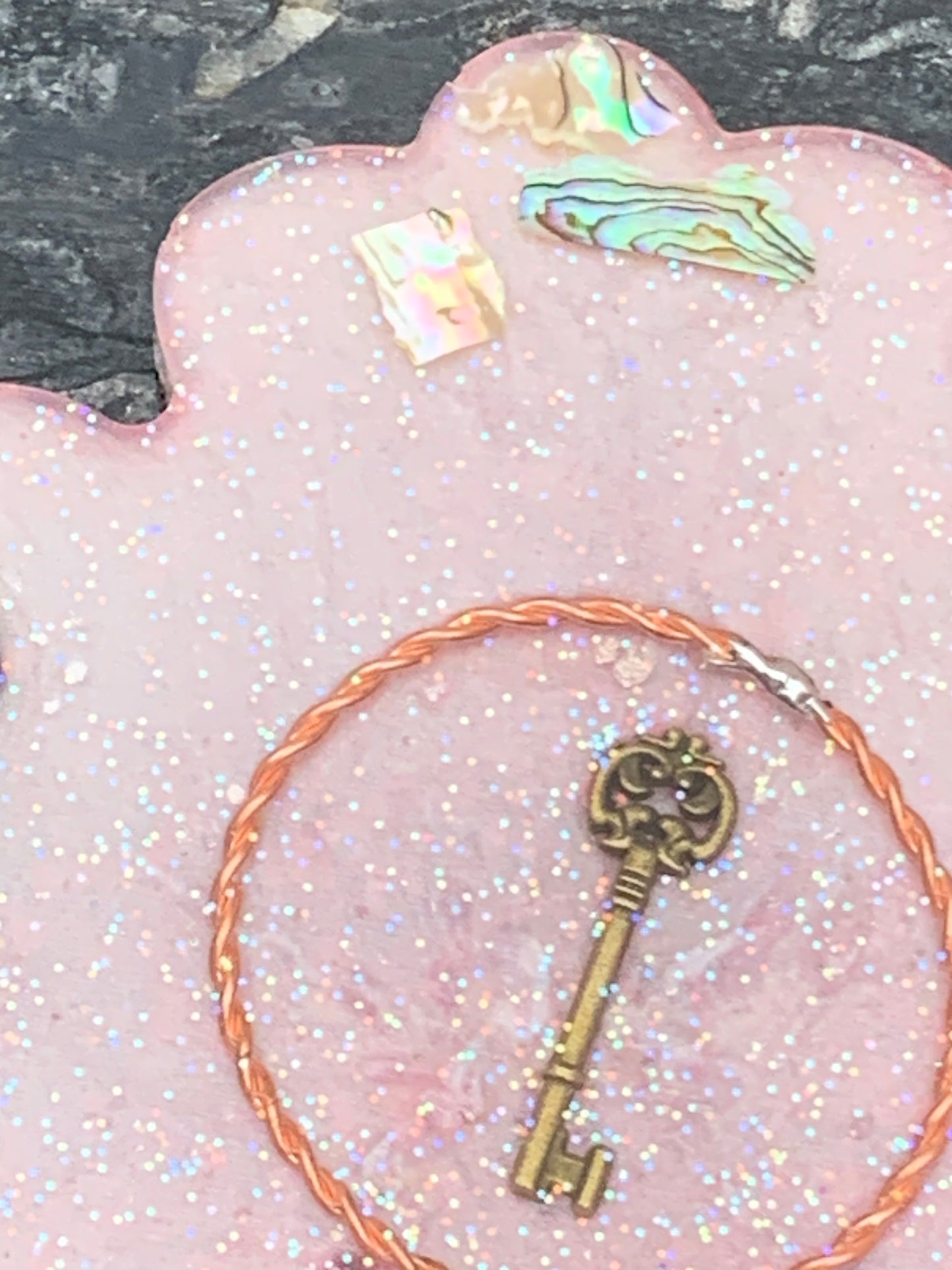 Oplaadschijf:Flower of Harmony, 11,5 cm Ø