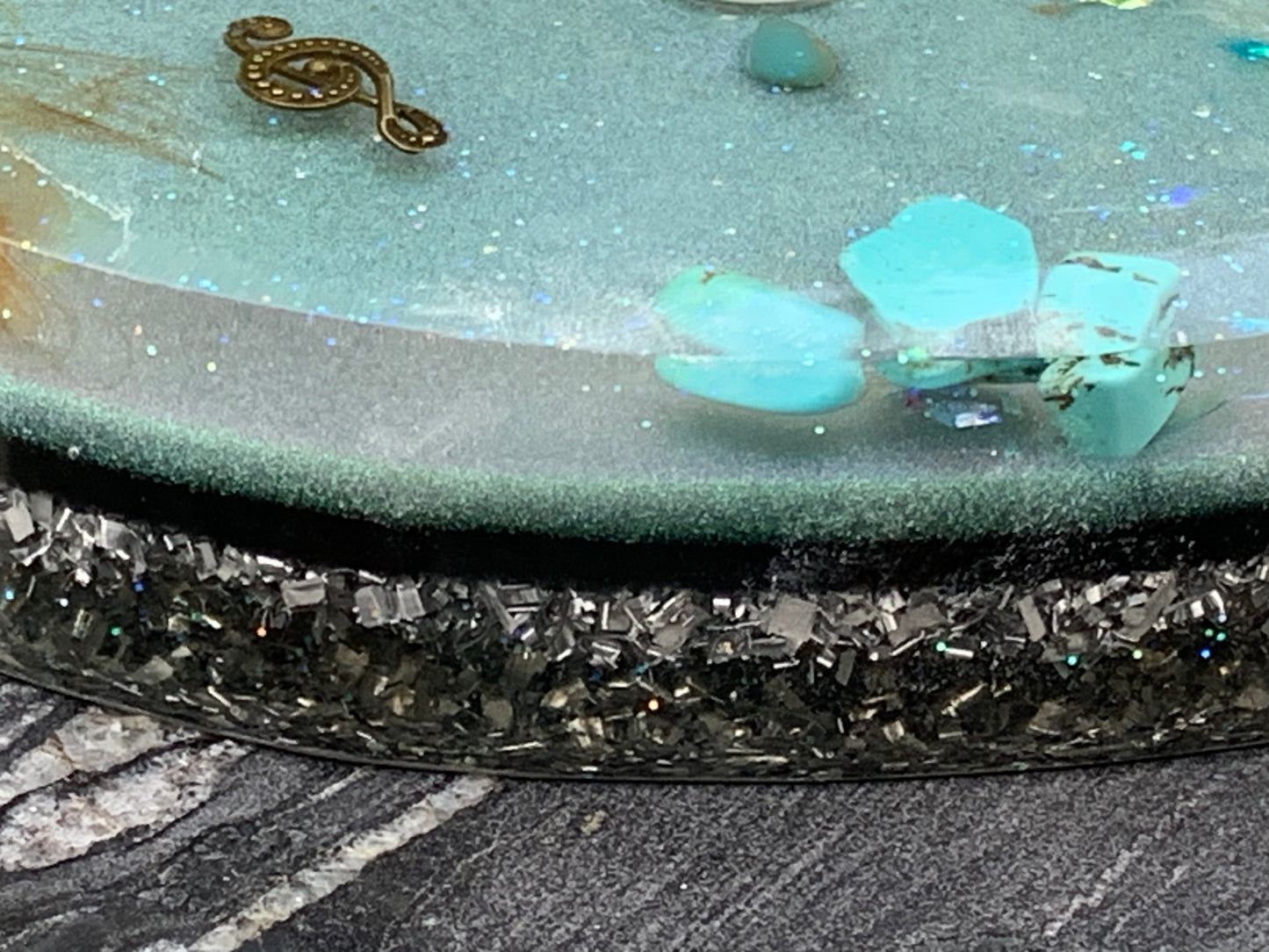 ✨ Hemelse Harmonie – Orgonite Oplaadschijf ✨