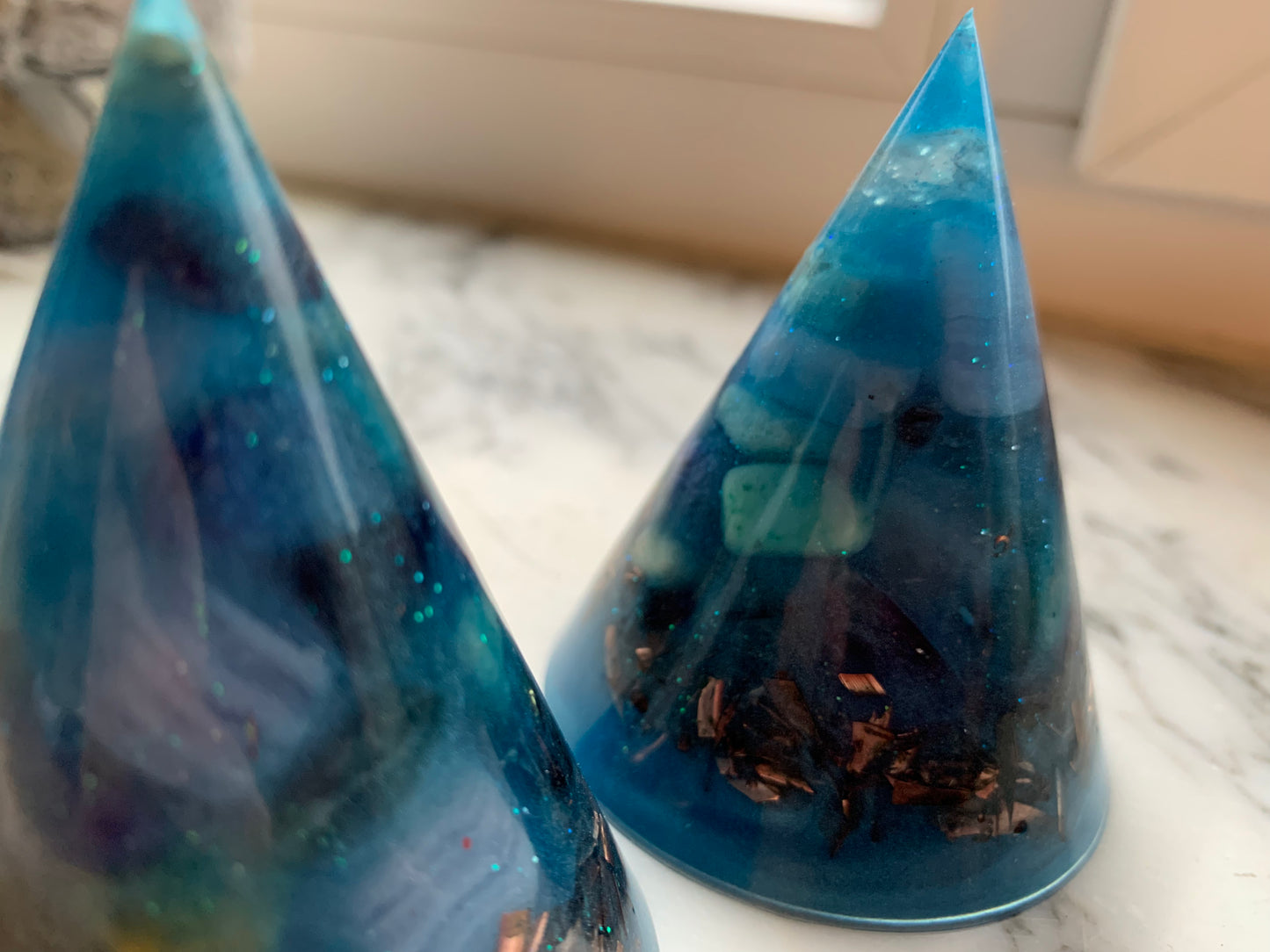Life Stream Orgonite Kegel – Herstel je oerstroom 🌊