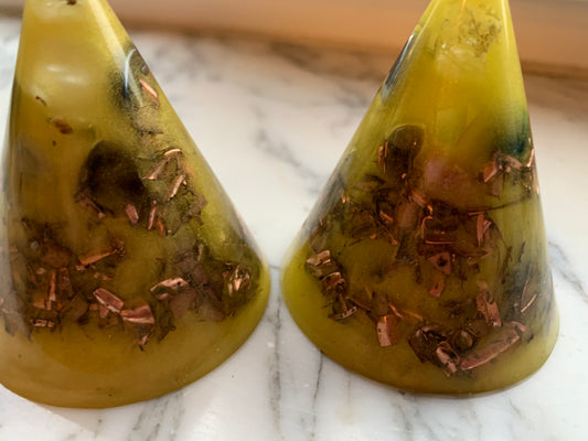 Oerbron Orgonite Kegel – Terug naar je goddelijke blauwdruk 💖